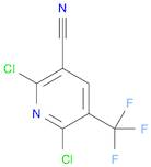 3-Pyridinecarbonitrile, 2,6-dichloro-5-(trifluoromethyl)-
