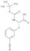 L-Phenylalanine, 3-cyano-N-[(1,1-dimethylethoxy)carbonyl]-