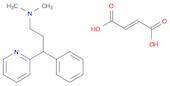 2-Pyridinepropanamine, N,N-dimethyl-γ-phenyl-, (2Z)-2-butenedioate (1:1)