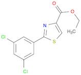 4-Thiazolecarboxylic acid, 2-(3,5-dichlorophenyl)-, ethyl ester