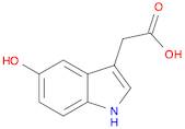 1H-Indole-3-acetic acid, 5-hydroxy-