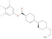 [1,1'-Bicyclohexyl]-4-carboxylic acid, 4'-propyl-, 3,4,5-trifluorophenyl ester, (trans,trans)-