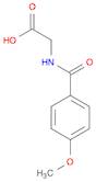 Glycine, N-(4-methoxybenzoyl)-