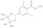 Benzoic acid, 2,6-dichloro-4-(4,4,5,5-tetramethyl-1,3,2-dioxaborolan-2-yl)-, methyl ester