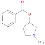3-Pyrrolidinol, 1-methyl-, 3-benzoate