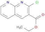 1,8-Naphthyridine-3-carboxylic acid, 2-chloro-, ethyl ester