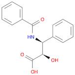 Benzenepropanoic acid, β-(benzoylamino)-α-hydroxy-, (αR,βS)-