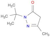 3H-Pyrazol-3-one, 2-(1,1-dimethylethyl)-2,4-dihydro-5-methyl-