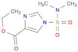 1H-Imidazole-4-carboxylic acid, 1-[(dimethylamino)sulfonyl]-, ethyl ester