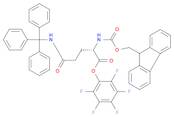 L-Glutamine, N2-[(9H-fluoren-9-ylmethoxy)carbonyl]-N-(triphenylmethyl)-, 2,3,4,5,6-pentafluorophen…