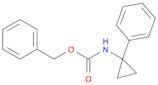Carbamic acid, N-(1-phenylcyclopropyl)-, phenylmethyl ester