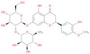 4H-1-Benzopyran-4-one, 7-[[2-O-(6-deoxy-α-L-mannopyranosyl)-β-D-glucopyranosyl]oxy]-2,3-dihydro-5-hydroxy-2-(3-hydroxy-4-methoxyphenyl)-, (2S)-