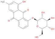 9,10-Anthracenedione, 8-(β-D-glucopyranosyloxy)-1-hydroxy-3-methyl-