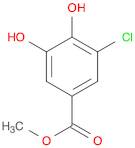 Benzoic acid, 3-chloro-4,5-dihydroxy-, methyl ester