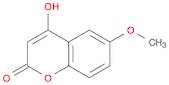 2H-1-Benzopyran-2-one, 4-hydroxy-6-methoxy-