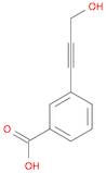 Benzoic acid, 3-(3-hydroxy-1-propyn-1-yl)-