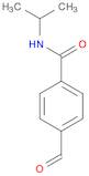 Benzamide, 4-formyl-N-(1-methylethyl)-