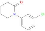 2-Piperidinone, 1-(3-chlorophenyl)-