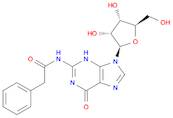 Guanosine, N-(2-phenylacetyl)-