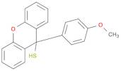 9H-Xanthene-9-thiol, 9-(4-methoxyphenyl)-