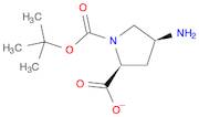 1,2-Pyrrolidinedicarboxylic acid, 4-amino-, 1-(1,1-dimethylethyl) ester, (2S,4S)-