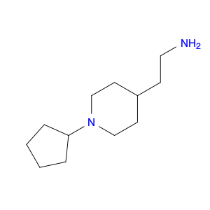 4-Piperidineethanamine, 1-cyclopentyl-