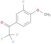 Ethanone, 2,2,2-trifluoro-1-(3-fluoro-4-methoxyphenyl)-