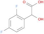 Benzeneacetic acid, 2,4-difluoro-α-hydroxy-