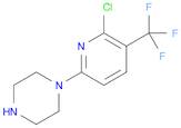 Piperazine, 1-[6-chloro-5-(trifluoromethyl)-2-pyridinyl]-