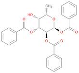 α-L-Galactopyranose, 6-deoxy-, 1,2,3-tribenzoate