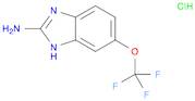 1H-Benzimidazol-2-amine, 6-(trifluoromethoxy)-, hydrochloride (1:1)