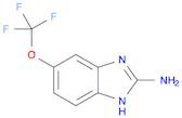 1H-Benzimidazol-2-amine, 6-(trifluoromethoxy)-