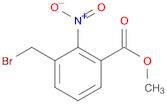 Benzoic acid, 3-(bromomethyl)-2-nitro-, methyl ester