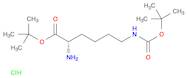 L-Lysine, N6-[(1,1-dimethylethoxy)carbonyl]-, 1,1-dimethylethyl ester, hydrochloride (1:1)