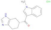 Methanone, (1-methyl-1H-indol-3-yl)[(6R)-4,5,6,7-tetrahydro-1H-benzimidazol-6-yl]-, hydrochloride (1:1)
