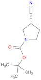 1-Pyrrolidinecarboxylic acid, 3-cyano-, 1,1-dimethylethyl ester, (3R)-