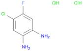 1,2-Benzenediamine, 4-chloro-5-fluoro-, hydrochloride (1:2)