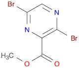 2-Pyrazinecarboxylic acid, 3,6-dibromo-, methyl ester