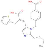 2-Thiophenepropanoic acid, α-[[2-butyl-1-[(4-carboxyphenyl)methyl]-1H-imidazol-5-yl]methylene]-, (αE)-