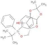 β-D-Lyxofuranose, 5-O-[(1,1-dimethylethyl)diphenylsilyl]-1,2-O-(1-methylethylidene)-
