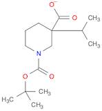 1,3-Piperidinedicarboxylic acid, 3-(1-methylethyl)-, 1-(1,1-dimethylethyl) ester