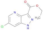 1H-Pyrazolo[4,3-b]pyridine-3-carboxylic acid, 6-chloro-, ethyl ester
