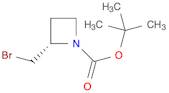 1-Azetidinecarboxylic acid, 2-(bromomethyl)-, 1,1-dimethylethyl ester, (2S)-