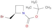 1-Azetidinecarboxylic acid, 2-(bromomethyl)-, 1,1-dimethylethyl ester, (2R)-