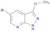 1H-Pyrazolo[3,4-b]pyridine, 5-bromo-3-methoxy-