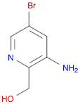2-Pyridinemethanol, 3-amino-5-bromo-