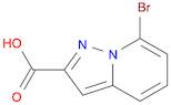 Pyrazolo[1,5-a]pyridine-2-carboxylic acid, 7-bromo-