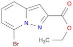 Pyrazolo[1,5-a]pyridine-2-carboxylic acid, 7-bromo-, ethyl ester