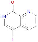 1,7-Naphthyridin-8(7H)-one, 5-iodo-