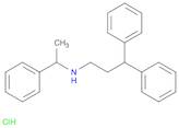 Benzenepropanamine, γ-phenyl-N-(1-phenylethyl)-, hydrochloride (1:1)
